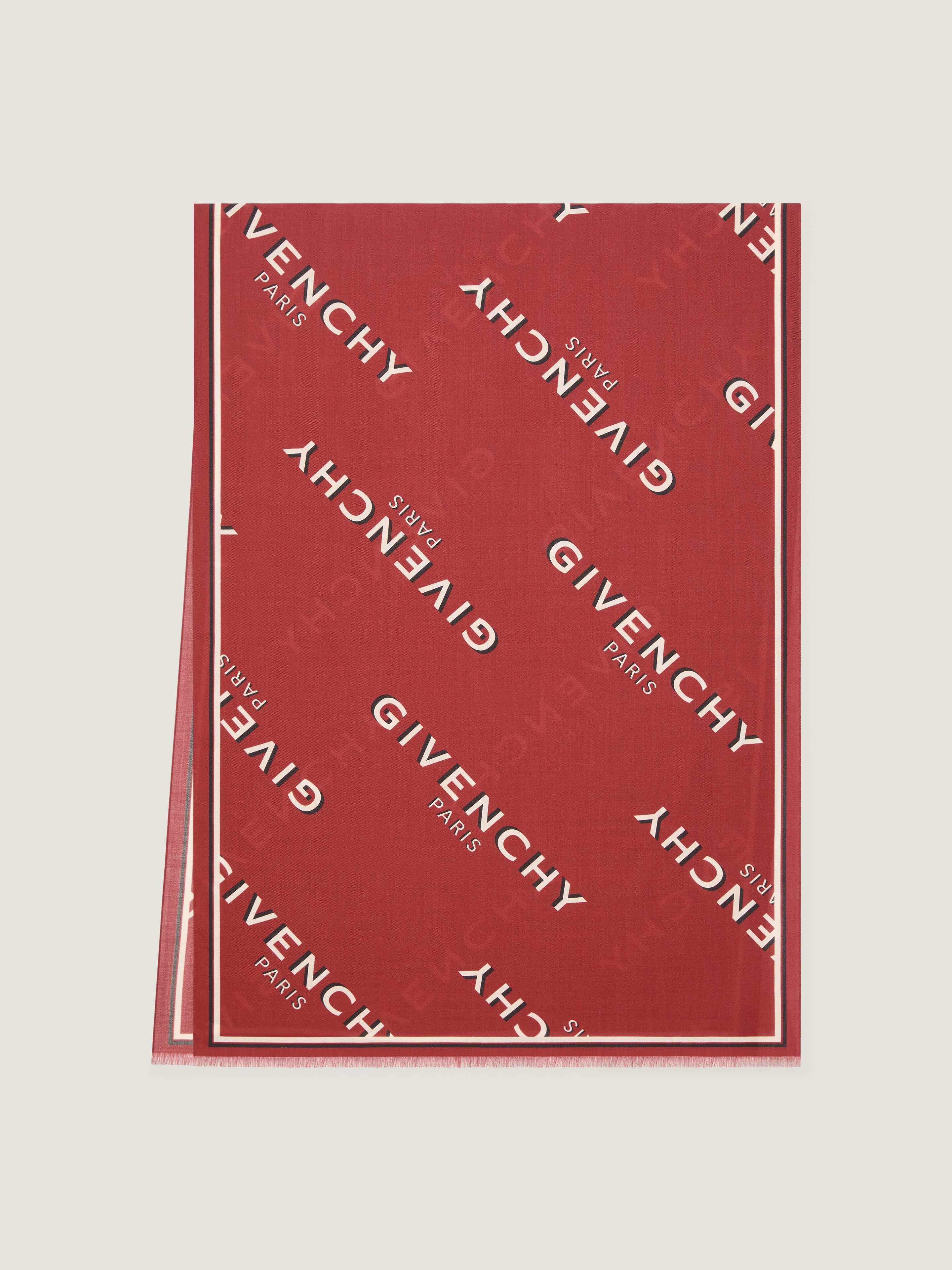 GIVENCHY Shadow stole in wool and silk